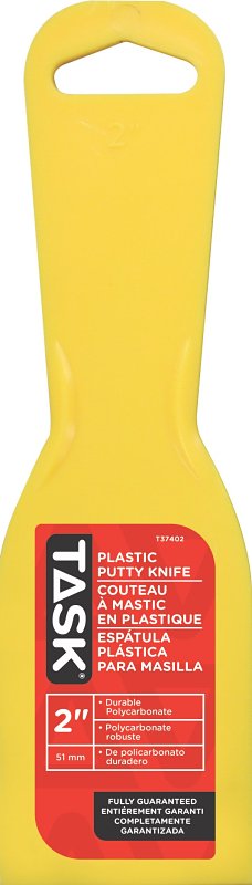 Task T37402 Stiff Putty Knife, 2 in W Blade, Polycarbonate Blade
