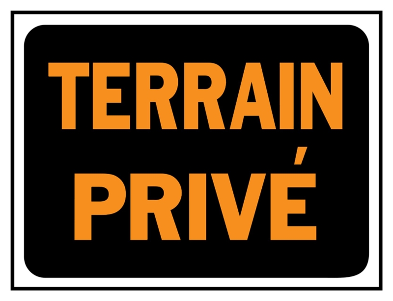 Hy-Ko 3095 Sign, Private Property