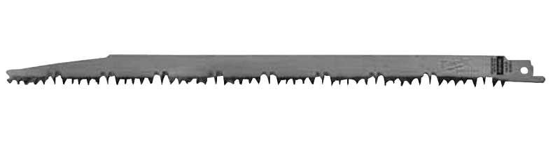 Milwaukee 48-00-1303 Reciprocating Saw Blade, 1 in W, 12 in L, 5 TPI, Bi-Metal Cutting Edge