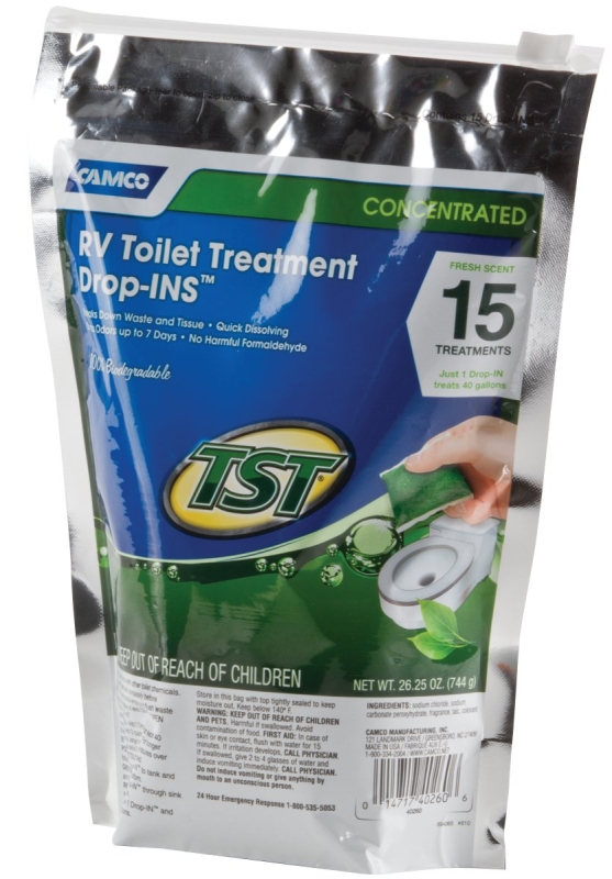 TST Drop-Ins 40260 Toilet Treatment, For: Septic Tanks