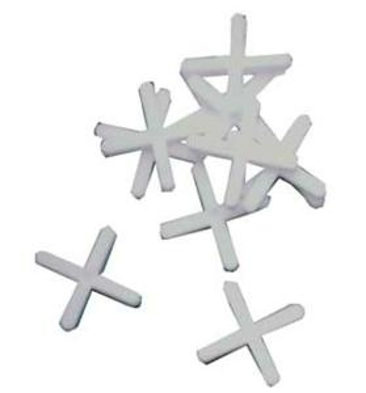 Richard 102920 Series Floor Tile Spacer, 3/16 in L, Plastic, White