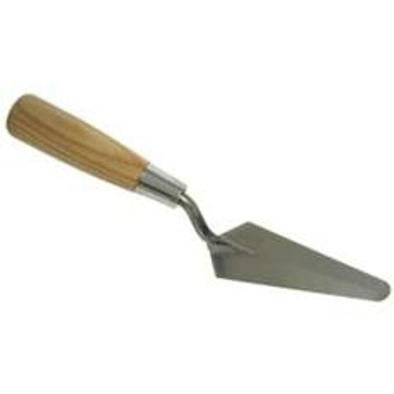 Richard 35927 Pointing Trowel, 5 in L Blade, 1-3/4 in W Blade, HCS Blade, Hardwood Handle