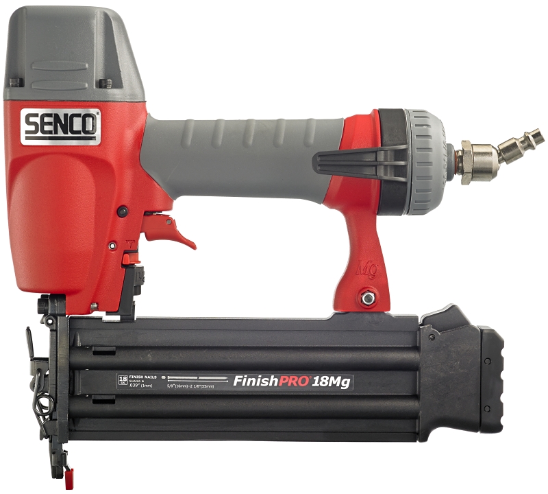 SENCO FinishPro 1U0021N Brad Nailer, 1/4 in Air Inlet, 110 Magazine, Nail Fastener