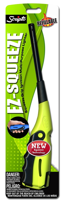 Scripto EZ-SQUEEZE BGM27-1/12CD Multi-Purpose Lighter, Refillable: Yes