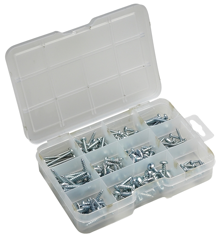 Onward AK07R Screw Kit, Plastic/Sheet Metal/Steel, 200-Piece