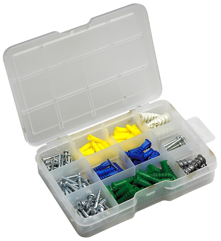 Onward AK02R Anchor Kit, Nylon/Plastic/Steel, 160-Piece