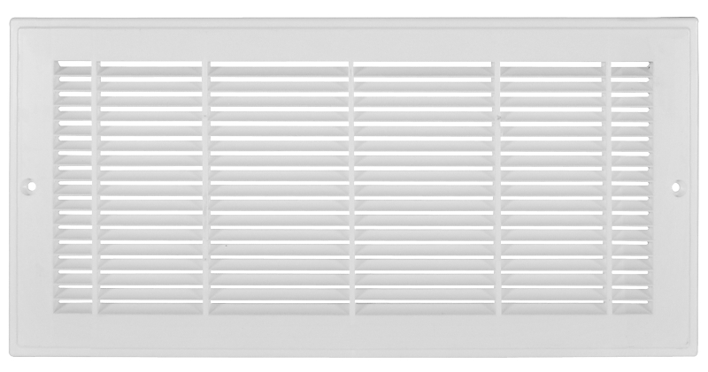 Imperial RG3010 Sidewall Grille, 13-1/4 in L, 7-1/4 in W, Polystyrene, White