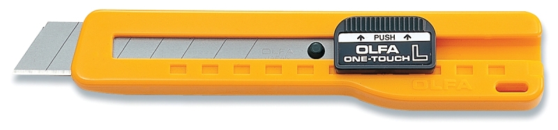 OLFA 9038 Utility Knife, 18 mm W Blade, Stainless Steel Blade