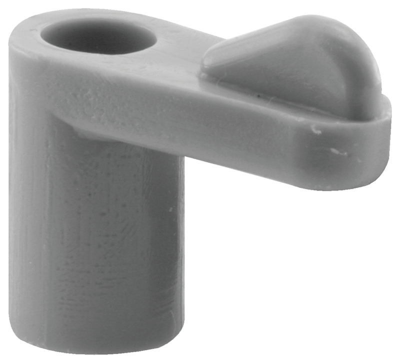 Make-2-Fit PL 7743 Window Screen Clip with Screw, 7/16 in D Dimensions, Plastic, Gray
