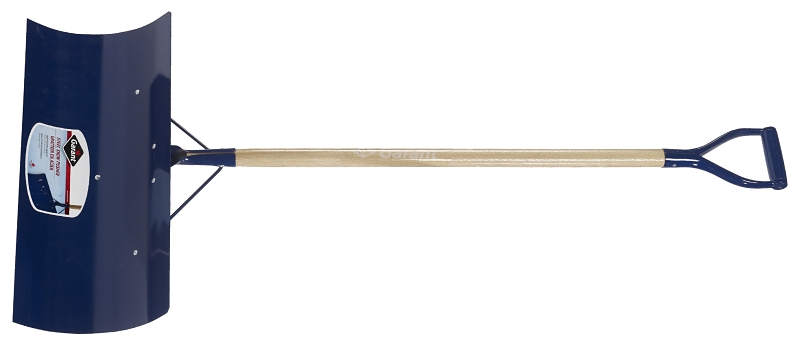 Garant 80649 Snow Shovel, 24 in W Blade, Steel Blade, Hardwood Handle, 54 in OAL