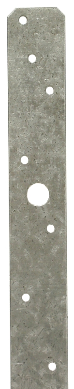 Simpson Strong-Tie MSTA Series MSTA24 Strap Tie, 18 ga, Steel, Galvanized/Zinc