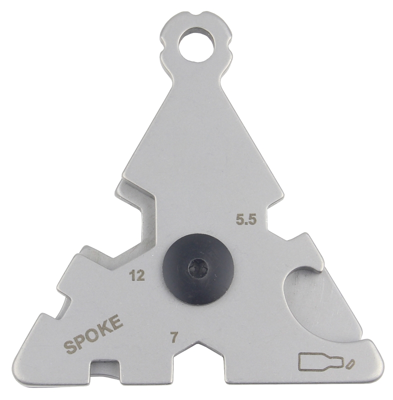 Hy-Ko KC617 Key Chain, 5-1/2 in H x 3 in W x 0.3 in D Dimensions, Stainless Steel Case