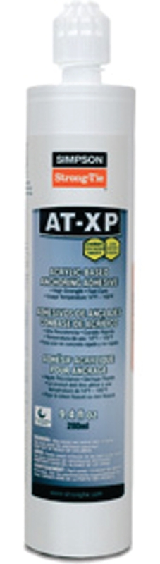 Simpson Strong-Tie AT-XP10 Acrylic Adhesive, Liquid, 9.4 oz Bottle