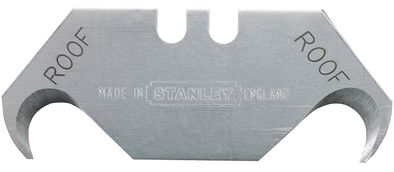 STANLEY 11-939 Utility Blade, 1-7/8 in L, HCS, 2-Point