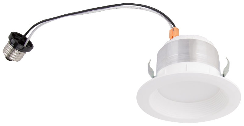 Boston Harbor DL4-095-5K Retrofit Trim, Recessed Lighting Kits, Plastic, Bright White, White, 1-Piece