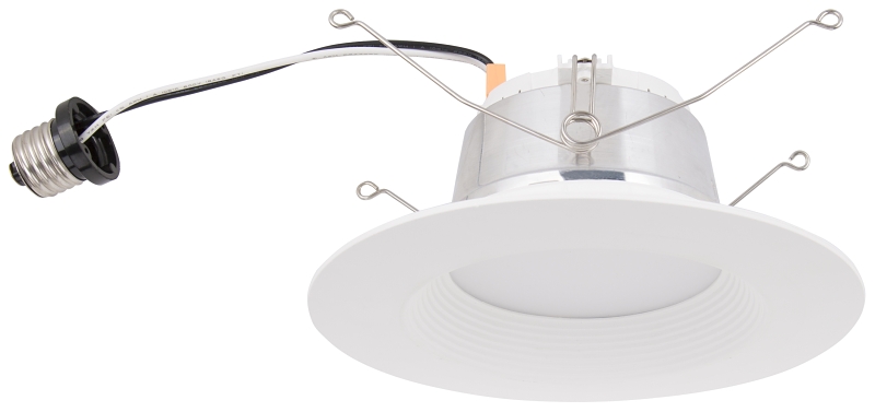 Boston Harbor DL6-096(5&6 inch)-3K LED Retrofit Trim, 10 W, 120 V, 1-Lamp, LED Lamp, Plastic, White, White