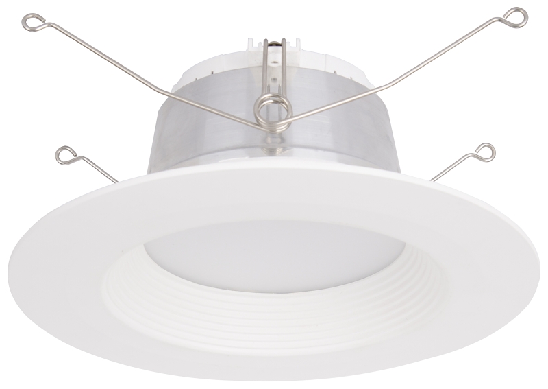 Boston Harbor DL6-096-5K Retrofit Trim, Recessed Lighting Kits, Plastic, Bright White, White, 1-Piece