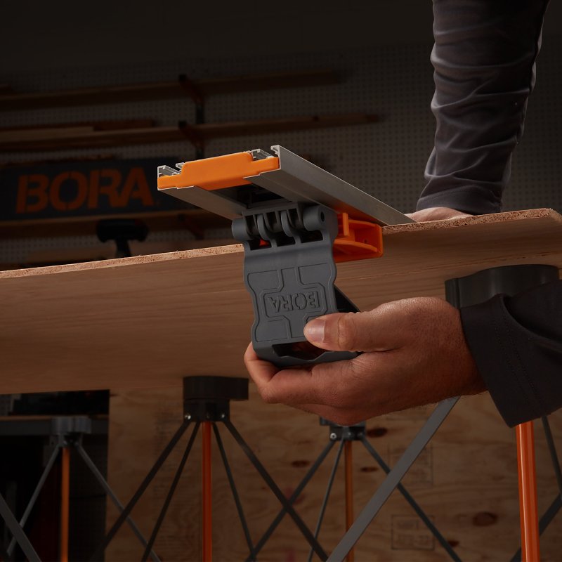 BORA NGX Series 546024 Clamp Edge Guide, 24 in L, 3 in W, Aluminum