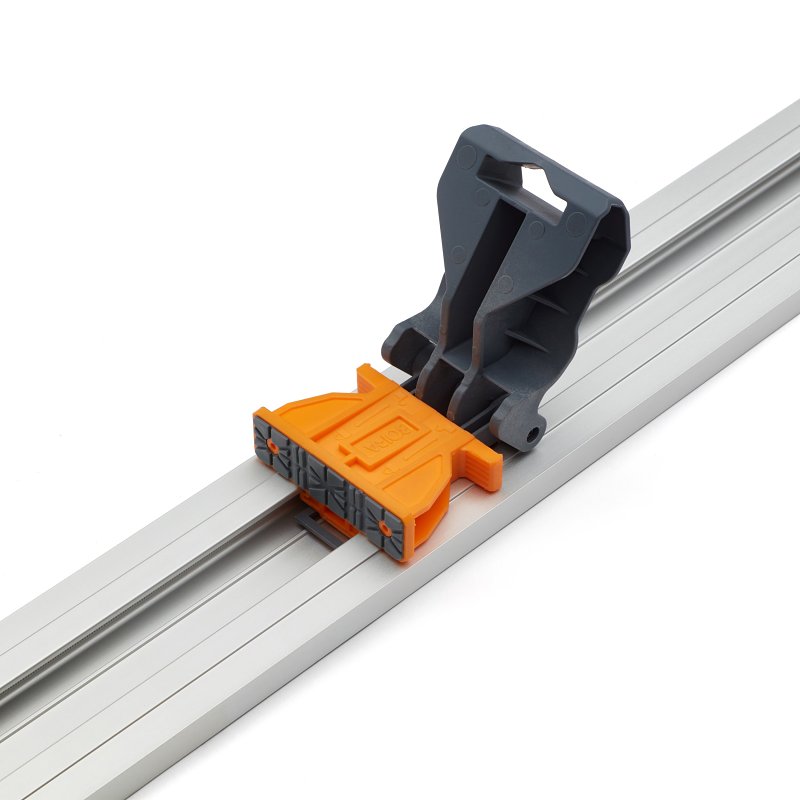BORA NGX Series 546100 Clamp Edge Guide, 96 in L, 3 in W, Aluminum