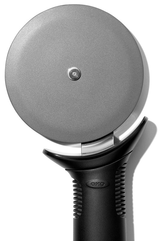Good Grips 11301100 Pizza Wheel, Non-Slip Grip Handle, Dishwasher Safe