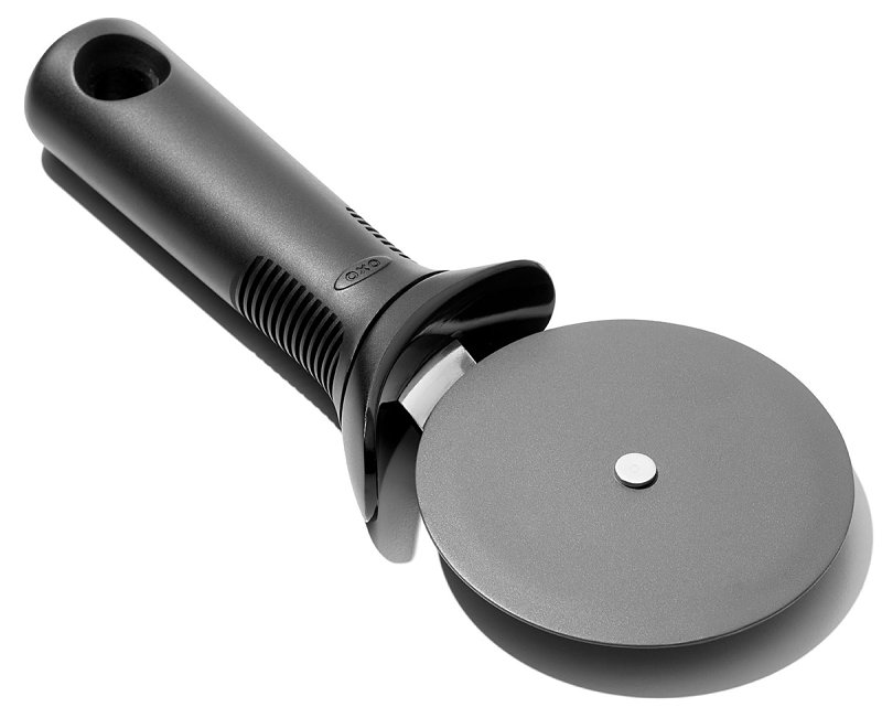 Good Grips 11301100 Pizza Wheel, Non-Slip Grip Handle, Dishwasher Safe