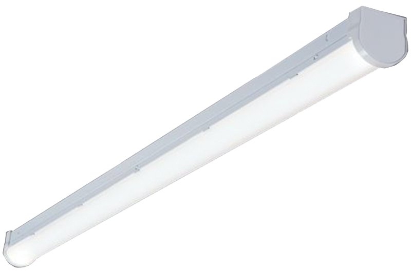 Metalux 4SLSTP2040DD-120V Striplight, 2000 Lumens, 23 W Lamp, 0.19 A, 120 V, LED Lamp, 4000 K Color Temp, Steel Fixture