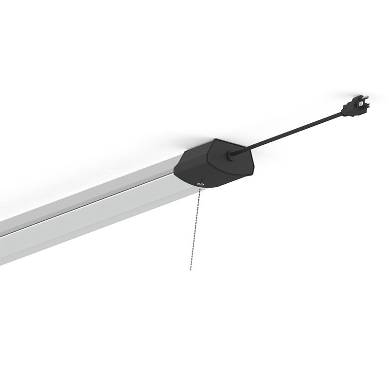 Metalux 4SHP5040RL Shop Light, 120 V, 41 W, 3-Lamp, LED Lamp, 5000 Lumens, 4000 K Color Temp, Metal Fixture