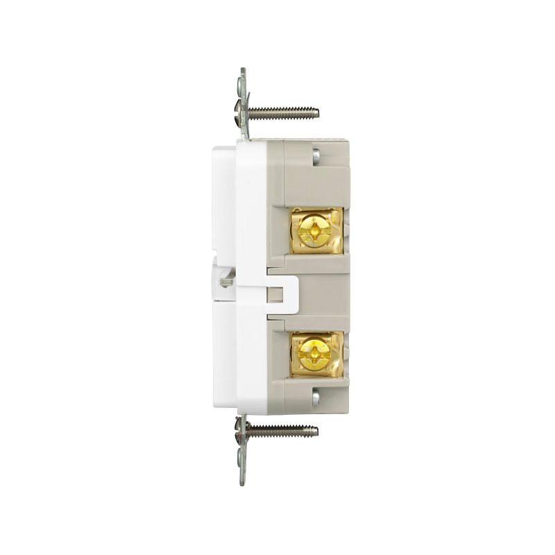 Eaton TWRGF20W Tamper and Weather-Resistant GFCI Receptacle, 125 V, 20 A, NEMA: NEMA 5-20R, Back, Side Wiring