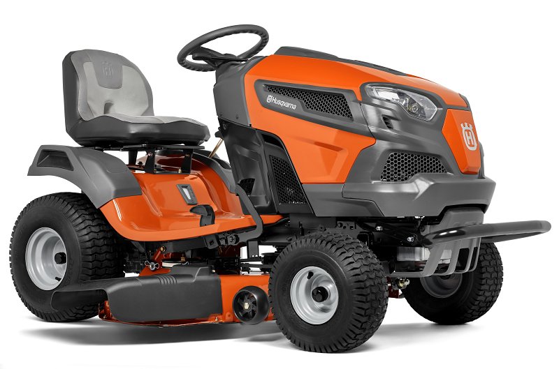 Husqvarna 960 43 03-33 Riding Lawn Mower, 20 hp, 2-Cylinder, 42 in W Cutting, Standard Steering