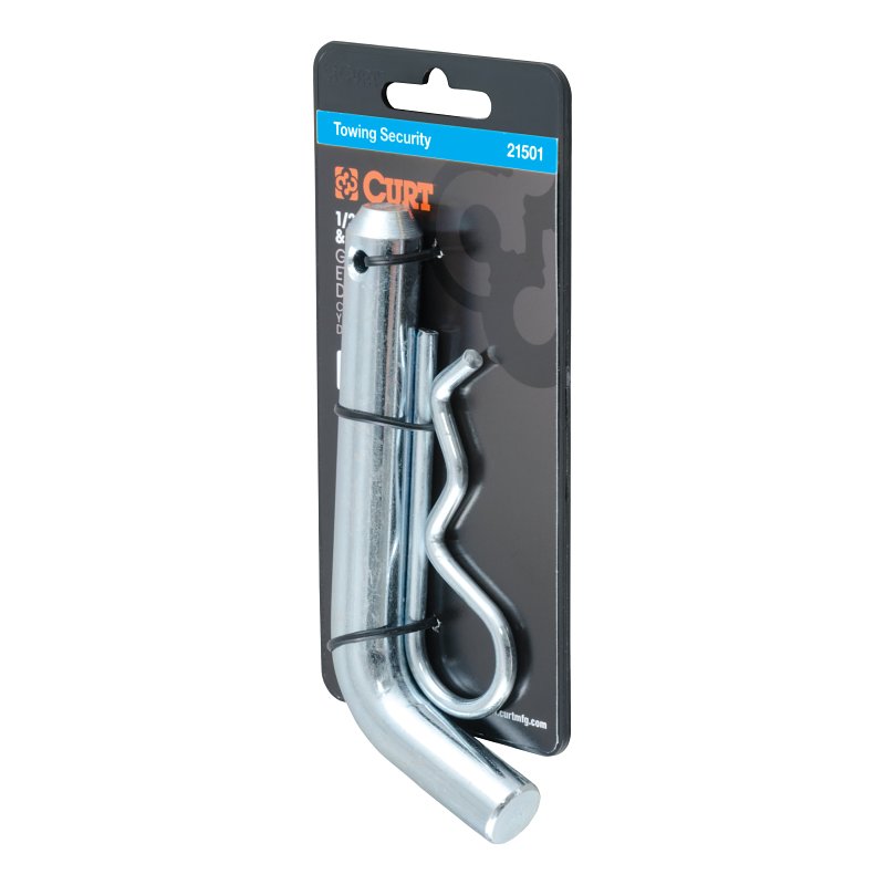 Curt 21501 Hitch Pin, 5/8 in Dia Pin, Zinc