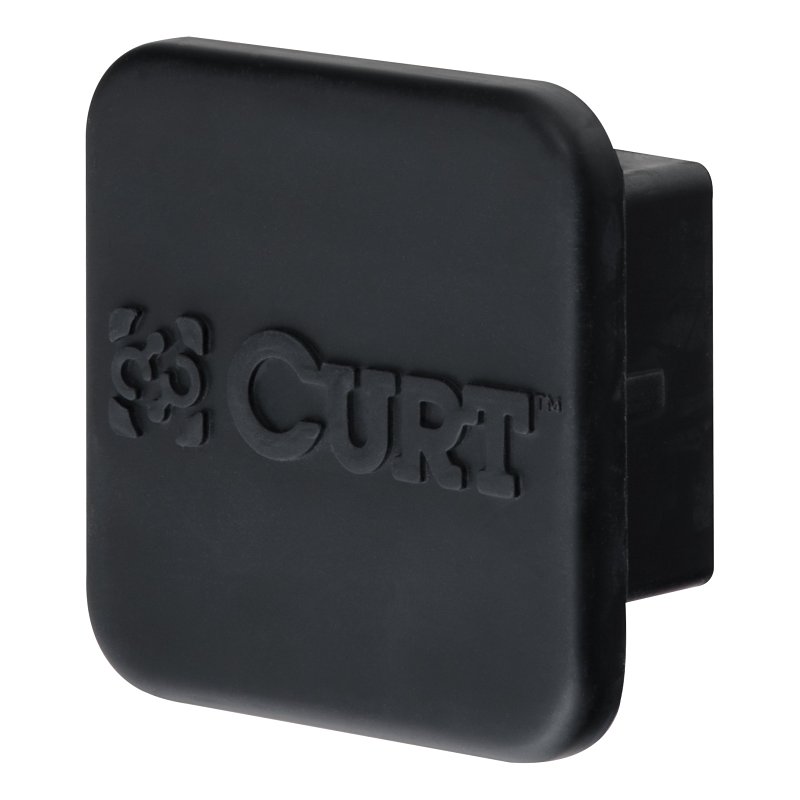 Curt 22276 Hitch Tube Cover, Specifications: 2 in Receiver Tube Size, Rubber, Black
