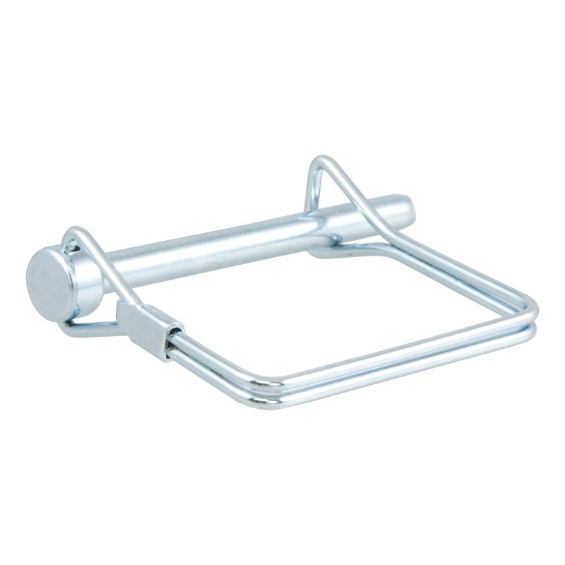 Curt 25081 Safety Pin, 1/4 in Dia Pin, 2-3/4 in OAL, Carbon Steel, Zinc