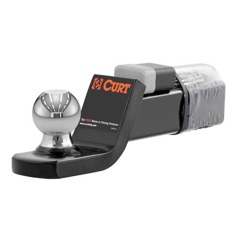 Curt 45141 Towing Starter Kit, Class 3 Hitch, 2 in Dia Hitch Ball, Powder-Coated