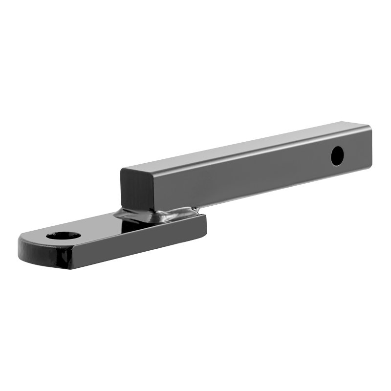 Curt 45519 Ball Mount, 9-3/4 in L, 1-1/4 in Drop, 3/4 in Rise, Class 2 Hitch, Carbon Steel, Powder-Coated