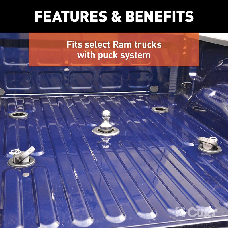 Curt 60618 Gooseneck Kit, For: Ram Puck System