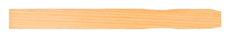 Bedford Ruler LRDB-PS-001 No Logo Imprint/Plain Plain Paint Stick, 11 x 1 in, Wood