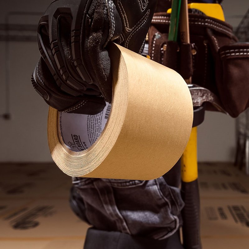 Ram Board Seam Tape RBST 3-164 Seam Tape, 2.83 in W, 164 ft L, Adhesive Backing, Natural/Tan