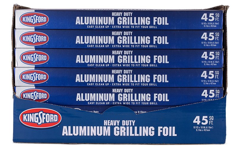 Kingsford BBP19242 Standard Stick Foil, Aluminum, Gray