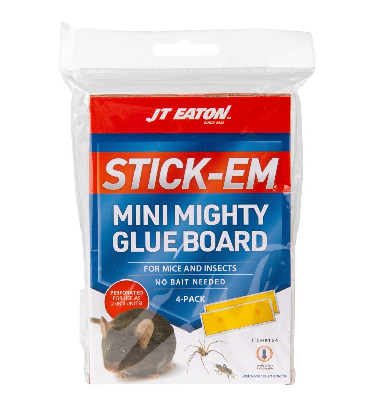 J.T. Eaton STICK-EM 154 Mini Mighty Glue Board