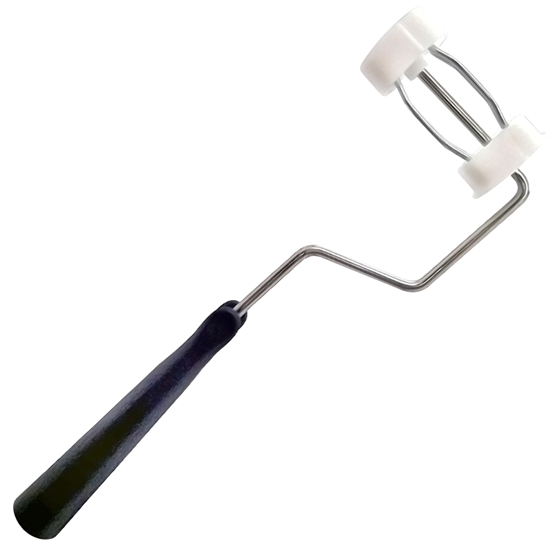 RollerLite 300-014 Roller Frame, 3 in W, 11 in L Roller, Plastic Handle, Black Handle