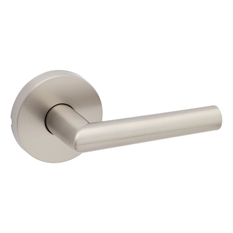 Weiser Milan Series 9GLA1010-066 Passage Lever, Satin Nickel, Residential, Universal Hand, 2 Grade