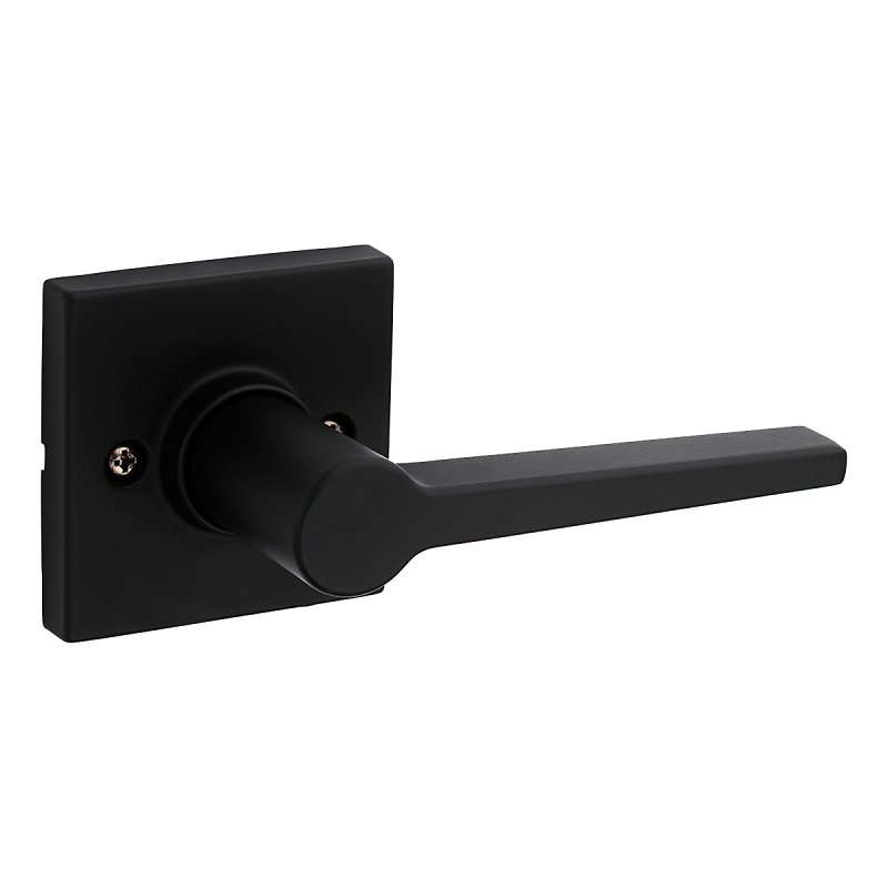 Weiser Safe Lock Daylon 9SL70000-060 Dummy Door Handle, Lever Handle, Contemporary Design, Matte Black