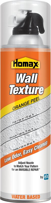 Homax 4092-06 Wall Texture, Liquid, Ether, Gray/White, 20 oz Aerosol Can