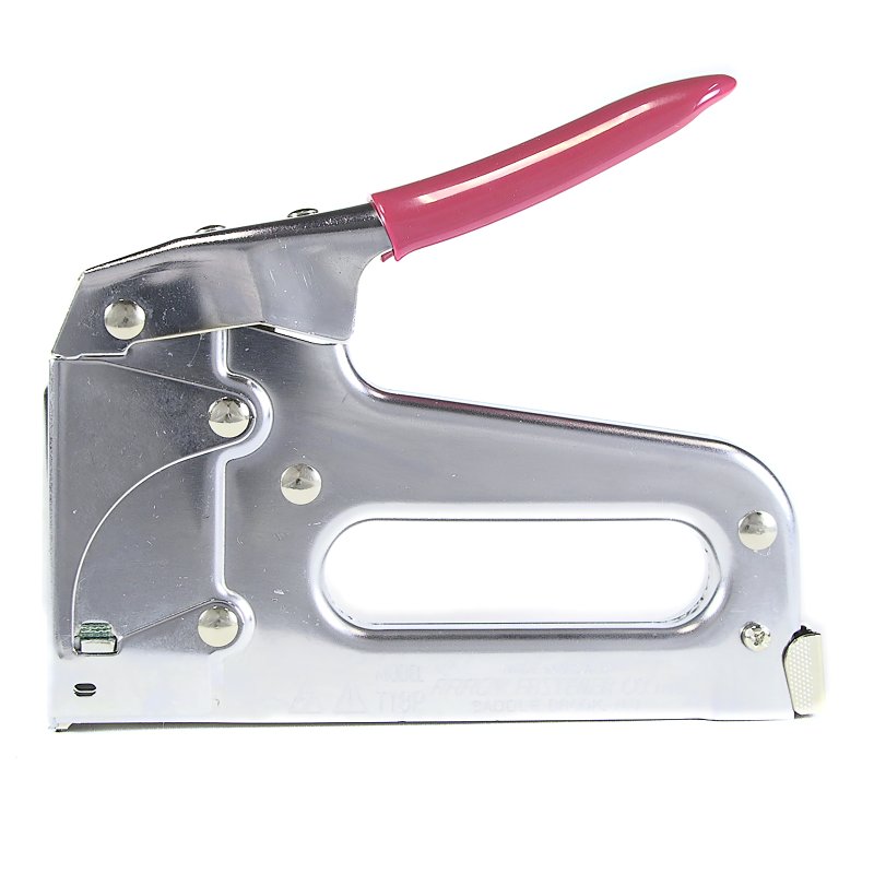 Arrow T18 Telephone Wire Tacker, 3/8 to 7/16 in L Leg, Steel Staple