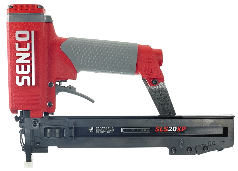 Senco 490103N Series Stapler, 12 in L x 8-1/2 in H Dimensions, 1/4 in W Crown, Medium Wire Staple, 168 Magazine