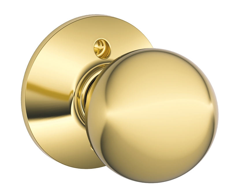 Schlage F170NVORB605 Dummy Knob, Round Design, Residential, Metal, Knob Handle