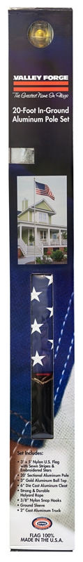 Valley Forge AFP20F-KIT USA Flag Kit