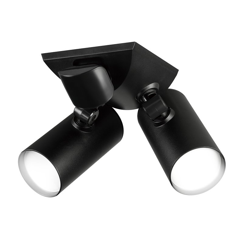 globe 17000205 Architectural Security Light, LED Lamp, Bright White, 2000 Lumens, 4000 K Color Temp, Black Fixture