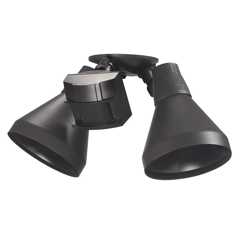 globe 17000272 Security Flood Light, Bronze Fixture