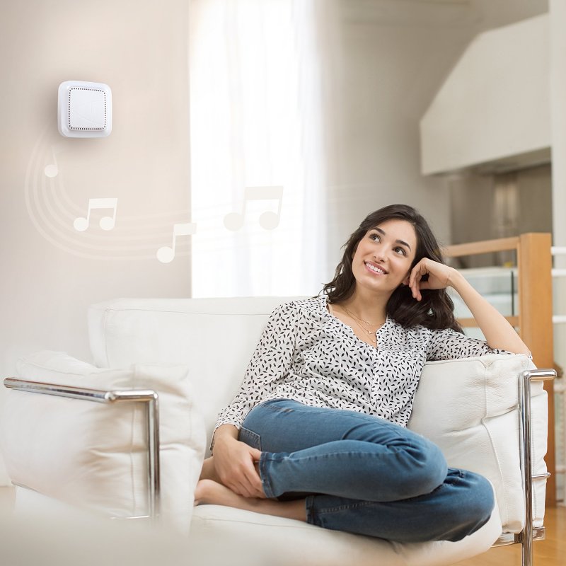 Heath Zenith 18000120 Plug-In Door Chime Kit, Wireless, Ding, Ding-Dong, Westminster Tone, 85 dB